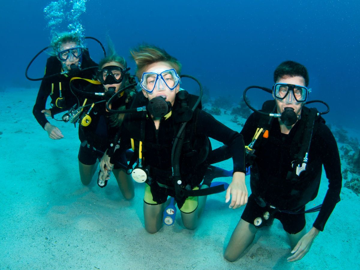 OWD-Praxis Referral Open Water Dives Padi